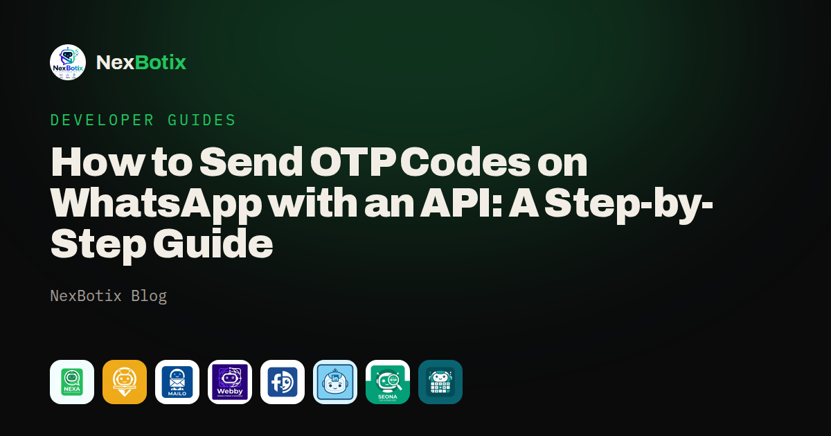 A verification code arriving as a WhatsApp message